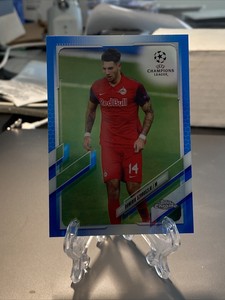 Dominik Szoboszlai Blue Refractor Sp /150 Topps Chrome UEFA C.L.