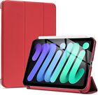For Ipad Mini 6th Gen 8.3'' 2021 With Hard Shockproof Kickstand Back Cover-red