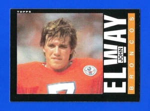 1985 Topps Football #238 John Elway NRMINT HOF DENVER BRONCOS (SB2) - Bild 1 von 2