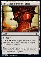 Magic the Gathering MTG Rix Maadi, Dungeon Palace (269) Commander 2019   NM