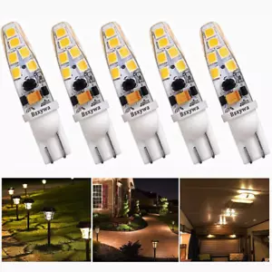 T5 T10 921 194 Wedge Base Landscape 12Volt LED Waterproof Light Bulb, 25W Equiva - Picture 1 of 12