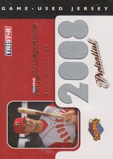 2008 TRISTAR Prospects Plus PROtential Game Used Orange Reese Havens Jersey /5