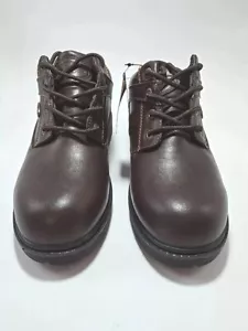 Lugz Herren Größe 9,5 Halbschuhe. Brauner Schnürschuh, rutschfest neu - Bild 1 von 12
