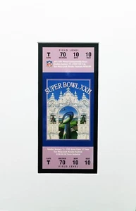 Super Bowl XXII Replica Ticket Ready to Frame Washington vs Denver - Picture 1 of 1