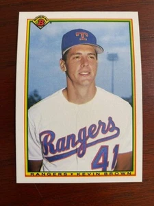 1990 Bowman #178 Kevin Brown - Picture 1 of 1