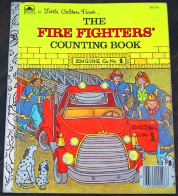 The Firefighters Counting Book, A Little Golden Book by Polly Curren, 1983 - Image 1 of 4