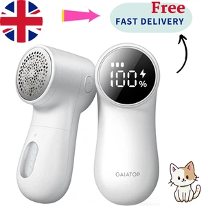 Fabric Shaver, Rechargeable Lint Remover Sweater Defuzzer, Intelligent Digital - Picture 1 of 2