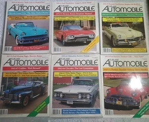 COLLECTIBLE AUTOMOBILE Vintage Car Magazine Lot Volume 7 Issues 1-6 1990/91 - Picture 1 of 18
