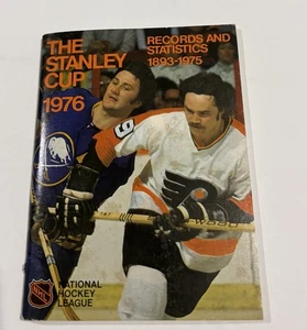 1976 The Stanley Cup NHL Records and Statistics Guide - Picture 1 of 2
