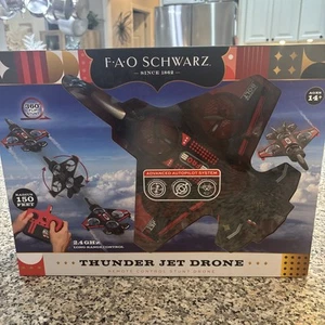 FAO Schwarz Thunderbolt Jet Drone Long Range Light Weight Brand New - Picture 1 of 6