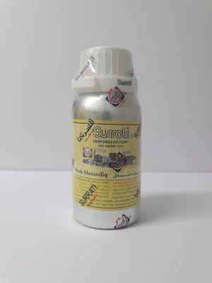 Surrati Musk Mutasaliq 90ml Concentrated Perfume Oil Original Sealed Metal Flask - image 1 of 4