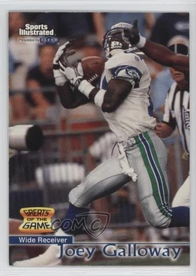 1999 Fleer Sports Illustrated Greats of the Game Joey Galloway #114 - Image 1 of 2
