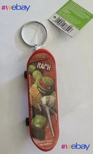 Designware 2018 Viacom Teenage Mutant Ninja Turtles  skateboard keychain NWT's  - Picture 1 of 14