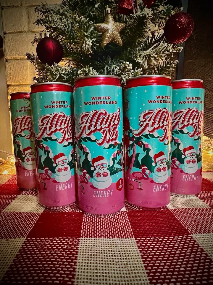Latas Alani Nu Energy Drink Winter Wonderland Edition 12 fl oz, 200 mg cada una Foto 1 de 1