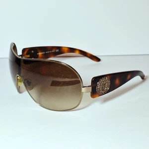 Authentic VERSACE Italy, Women's Sunglasses, MOD. 2061-B, Tortoise Shell, Medusa - Picture 1 of 21