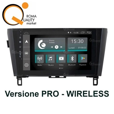 Jfsound JF-031NX-X7C PRO autoradio car tablet 10" fit NISSAN QASHQAI 14-20 - Immagine 1 di 4