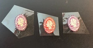 State Revenue - 3 Washington State Cigarette Tax Stamps - On Cellophane - Picture 1 of 1