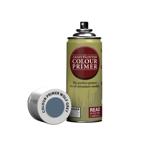 Army Painter Colour Primer - Wolf Grey (400ml) - Picture 1 of 2