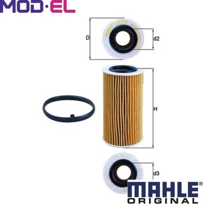 OIL FILTER OX 370D1 FOR VOLVO V60/Cross/Country/Van S60/II V40/Hatchback XC70   — 第 1/4 张图片