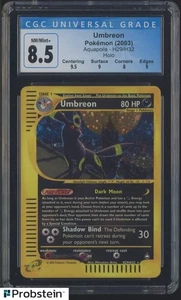 Pokémon Aquapolis 2003 #H29/H32 Umbreon Holo CGC 8,5 casi nuevo-como nuevo+ - Imagen 1 de 2