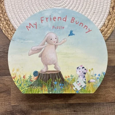Jellycat My Friend Bunny Puzzle 35 Pieces Complete with Box - Image 1 of 4
