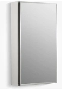 Kohler K-CB-CLC1526FS Frameless Mirrored Medicine Cabinet, Silver Aluminium - Picture 1 of 6