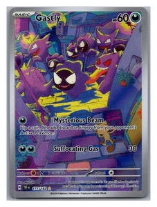 SV05: Forze Temporali #177/162 Illustrazione Gastly Rara - Foto 1 di 2