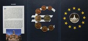 EURO KMS IRLAND mit Jahresgedenkprägung 2002 Silber - Bild 1 von 4