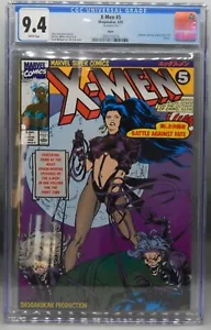 CGC 9.4 Marvel X MEN #267 foreign VARIANT Storm GAMBIT Shogakukan JAPAN Jim Lee - Picture 1 of 3