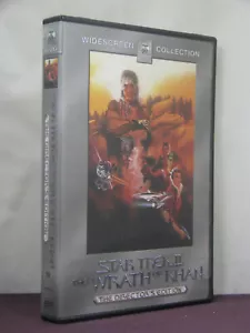 signed by Ricardo Montalban(bkplte),Meyer+,Star Trek II Wrath of Khan Dir Ed DVD - Picture 1 of 8