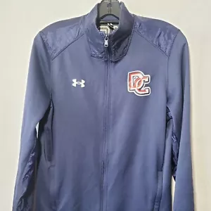 Washington Nationals Jacket Women's Small Under Armour Blue Sports #18 - Picture 1 of 12