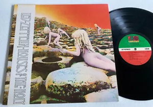 LED ZEPPELIN "Houses Of The Holy" 1973 US Reissue Rock LP.. With obi... - Picture 1 of 6