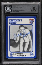 1988 Kentucky Wildcats Kentucky's Finest Frank Ramsey #199 BGS Authentic HOF
