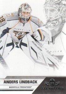2010-11 Panini All Goalies Hockey Up Close #46 Anders Lindback