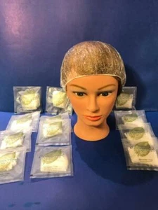 Lotto 12 Tappi Doccia Nuovi n Pkg Trasparenti Hotel Air B&B Noleggio Plastica Monouso - Foto 1 di 1