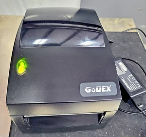 *NICE* GoDEX DT4xW Thermal Barcode Label Printer, w/ PSU - Picture 1 of 5