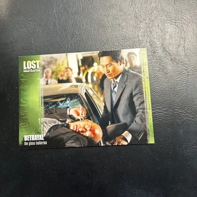 Jb18 Lost Season 3 Three  InkWorks #6 Daniel Dae Kim Betrayal Jin Kwon - Image 1 of 2
