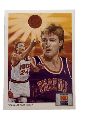 Excelente: Tarjeta coleccionable vintage 1991-92 Upper Deck Tom Chambers Phoenix Suns Foto 1 de 2