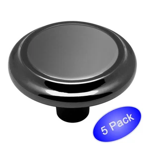 *5er-Pack* Cosmas Schrank Hardware schwarz Nickel Knöpfe #799BN - Bild 1 von 1