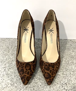 Kardashian Kollection Womens Size 9 Leopard Print High Heels Pointed Toe - Picture 1 of 14