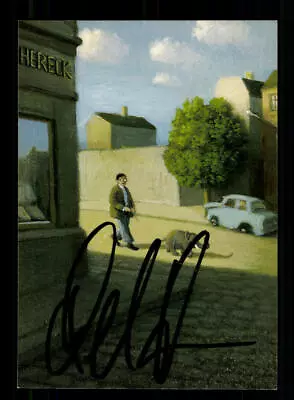 Axel Hacke Autogrammkarte Original Signiert Maler # BC 168078 - Bild 1 von 2