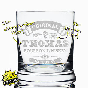 Leonardo Whiskyglas con Grabado Whisky Cristal Personalizada Nombre Ideas Regalo