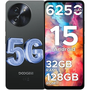DOOGEE Note 59 5G Android 15 Unlocked Cell Phone, 32GB+128GB 6250mAh 6.75" HD+ - Picture 1 of 8