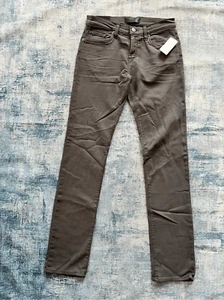 Neu mit Etikett! J Marke grau Kane gerade Passform Jeans in French Frottee Größe 29 x 34 - Bild 1 von 8