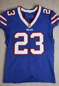 2016 MICAH HYDE BUFFALO BILLS GAME/TEAM ISSUED JERSEY SIGNED W/ JSA COA - Picture 1 of 5