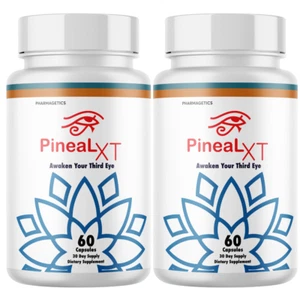 Pineal XT, PinealXT Pineal Gland Support & Energy Pills - 2 Bottles - Picture 1 of 3