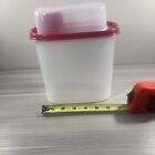 New! RARE and HTF Tupperware Modular Mates Oval 3 w/ Dripless Pour Seal & Cover