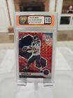 2021 Panini Mosaic Reactive Red Prizm Davis Mills 3-D 10 Houston Texans Rookie