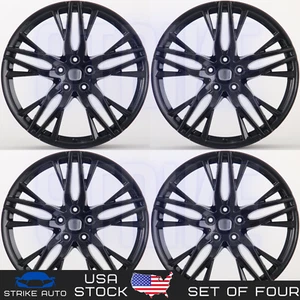 New 4PC Rims 19" x 8.5J Wheels Gloss Black 5-114.3 ET45 CB73.1 - Picture 1 of 1