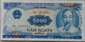 Vietnam 1991 5000 Dong Note AW 3922291 - Picture 1 of 2